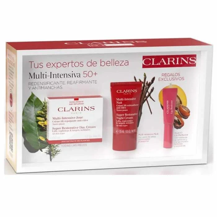 Clarins Multi-Intensiva Día Todo Tipo De Pieles 50ml Set 3 Piezas