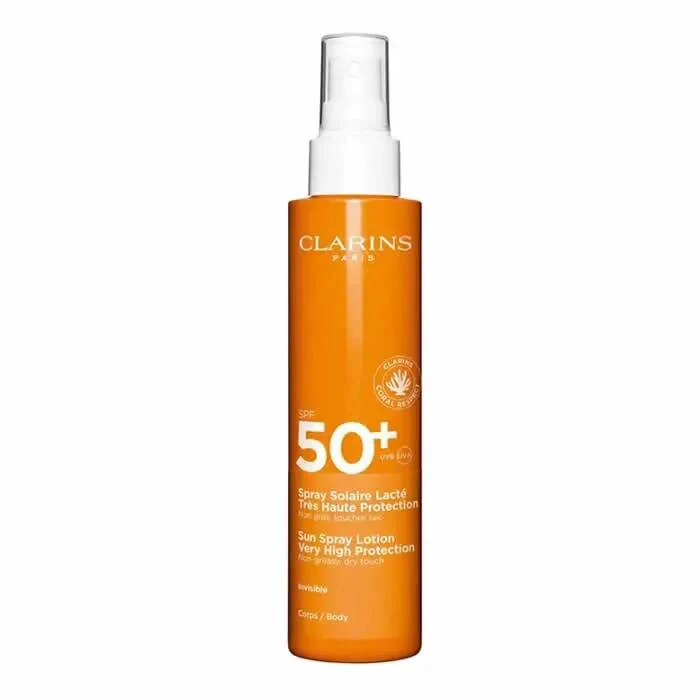 Clarins Sun Spray Lotion Very High Protection Spf50+ Body 150ml