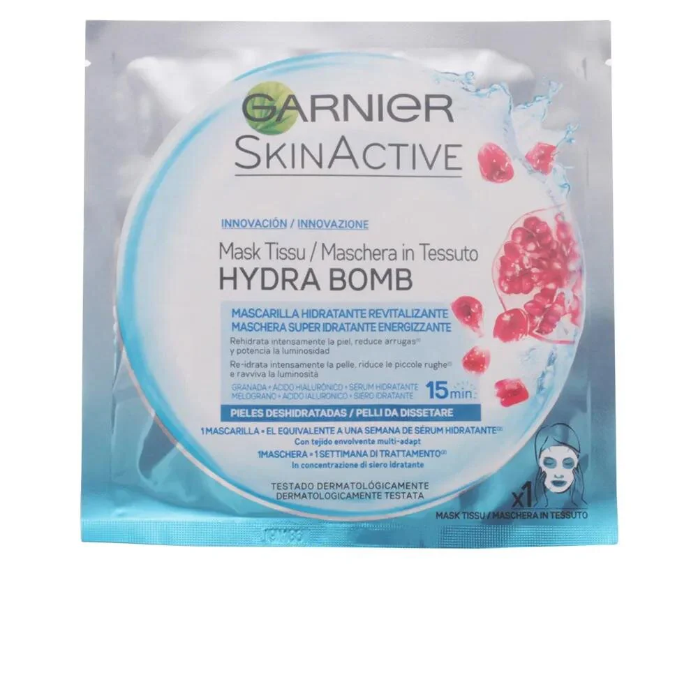 Garnier Skinactive Hydrabomb Mascarilla Facial Revitalizante
