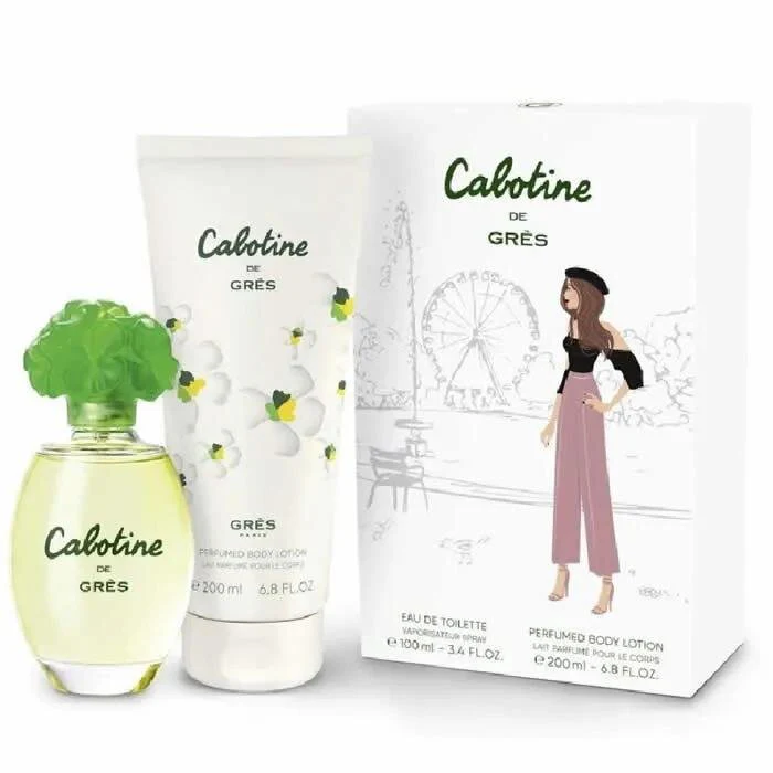 Gres Cabotine Eau De Toilette Spray 100ml Set 2 Piezas