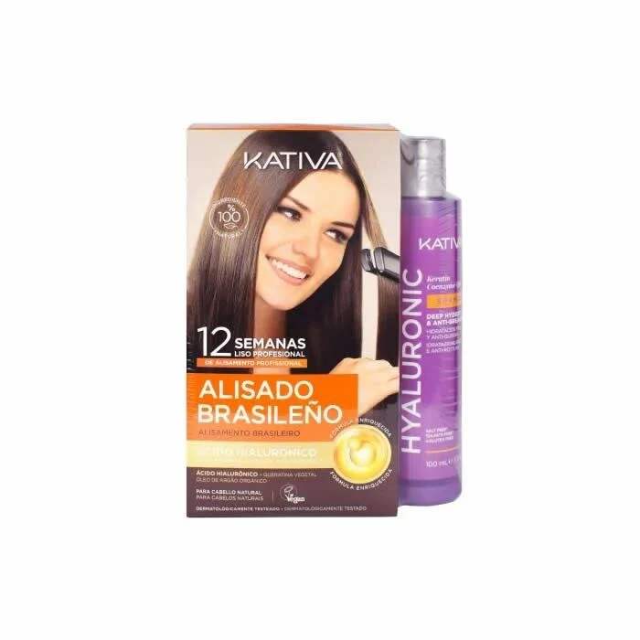 Kativa Profesional Alisado Brasileño Hyalurónico + Champú 100ml