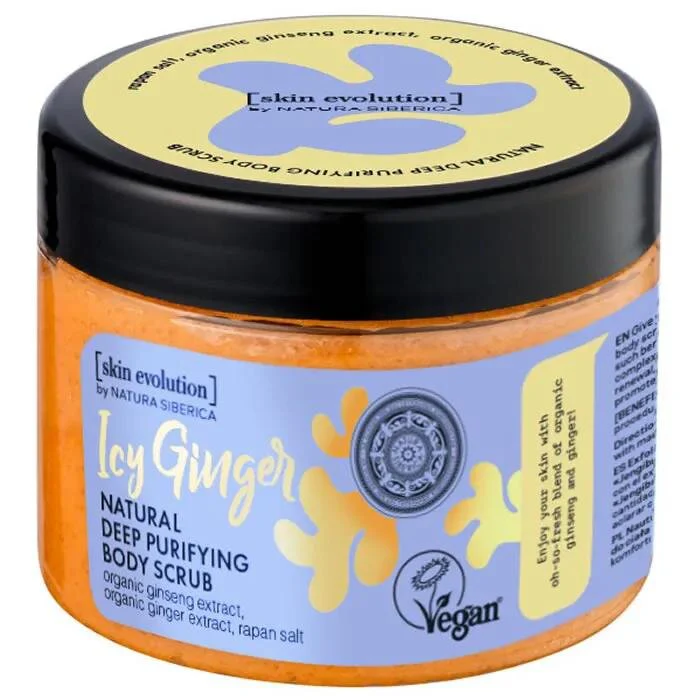 Natura Siberica Exfoliante Corporal Profundamente Purificante Icy Ginger 300ml