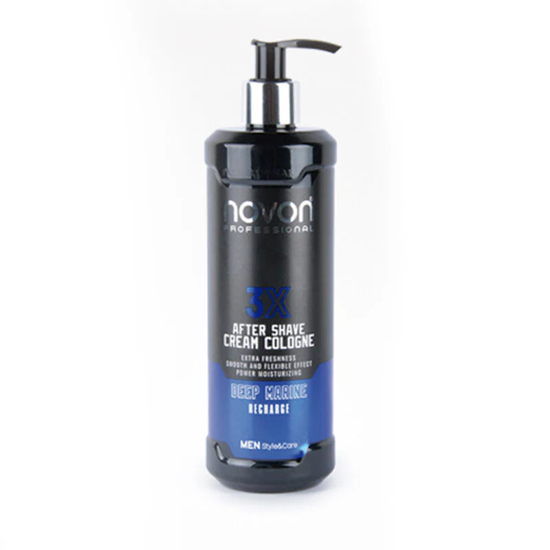NOVON CREMA DE COLONIA PARA DESPUES DEL AFEITADO 400ML DEEP MARINE