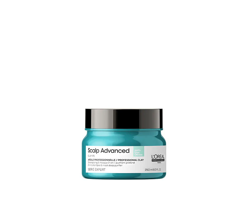 SCALP ADVANCED CLAY 2 IN 1 SHAMPOO & MASK DEEP PURIFIER 250ML